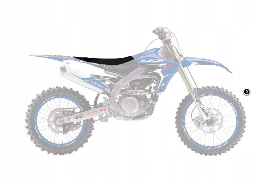 Kompletné Sedadlo Yamaha Wr 450F '19-'23 Vysoké (+15 MM) Farba Čierna
