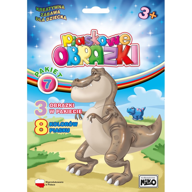 

Niko Piaskowe obrazki Kolorowanki Pakiet 7