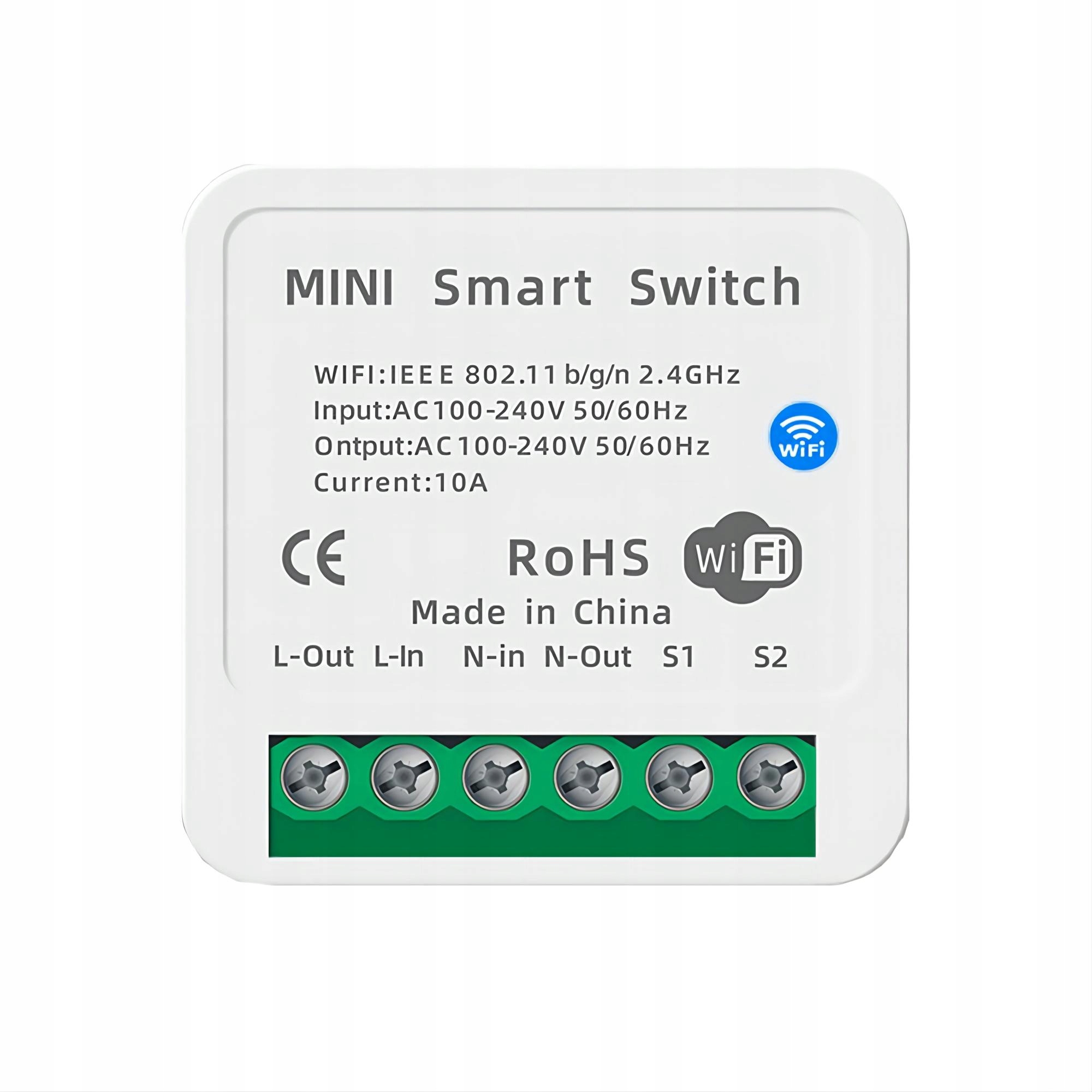 

Przekaźnik Gniazdko Włącznik WiFi Tuya Smart 16A