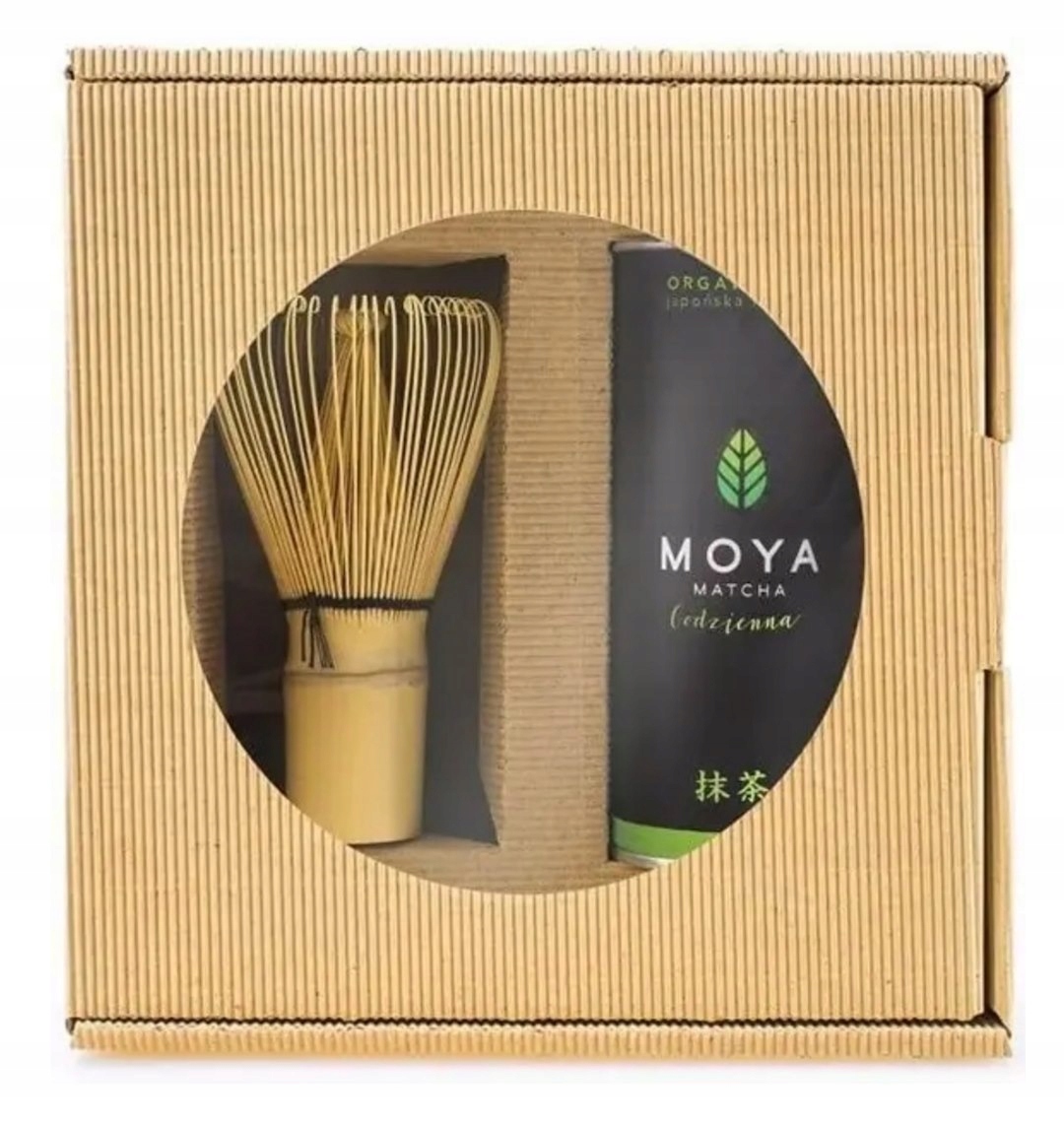Levně Moya Matcha Sada 30 g Japonská bambusová metla