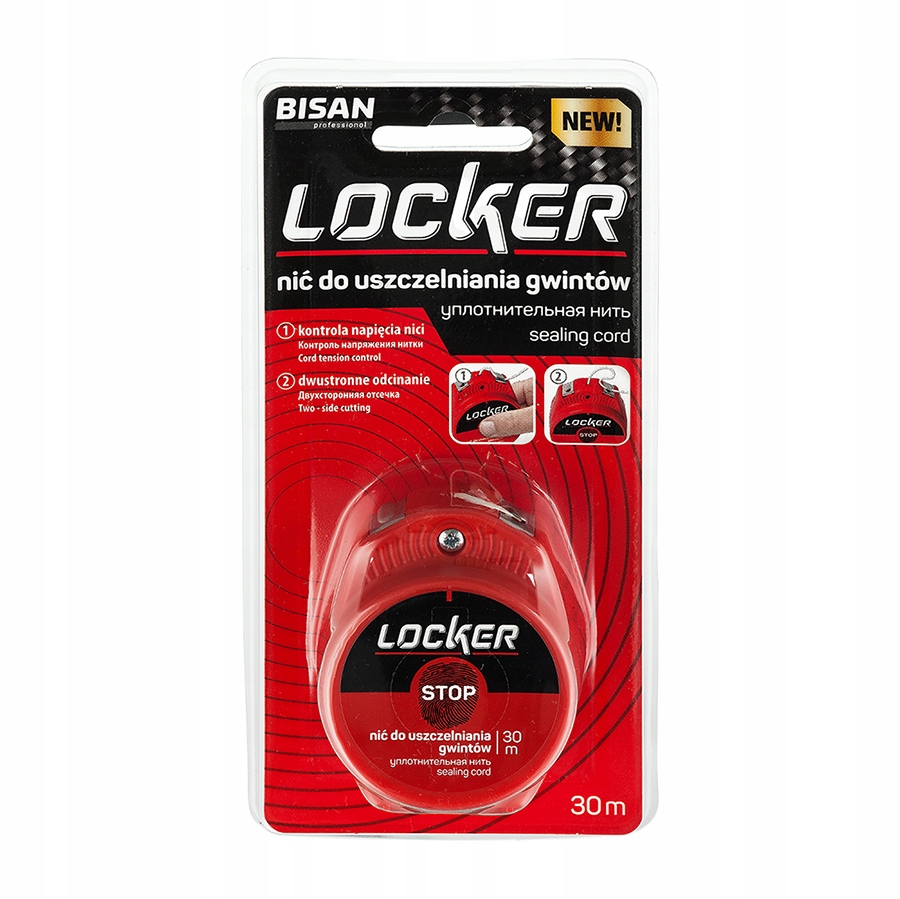 

Nić Uszczelniająca Locker 30 mb S.17011