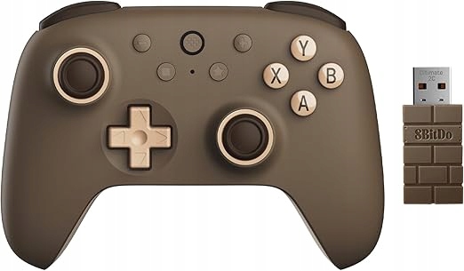 Pad bezprzewodowy 8Bitdo 81HD Brown