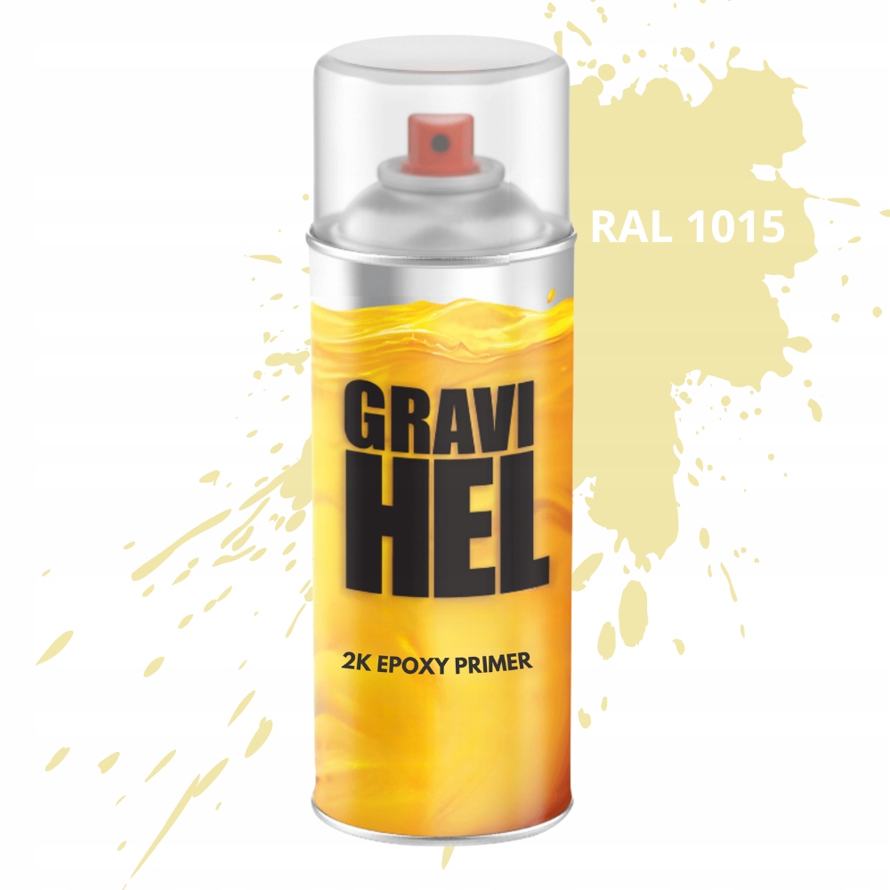 Ral 1015 2K Podkład Epoksydowy Antykorozyjny Do Stali Farba Spray 400ML