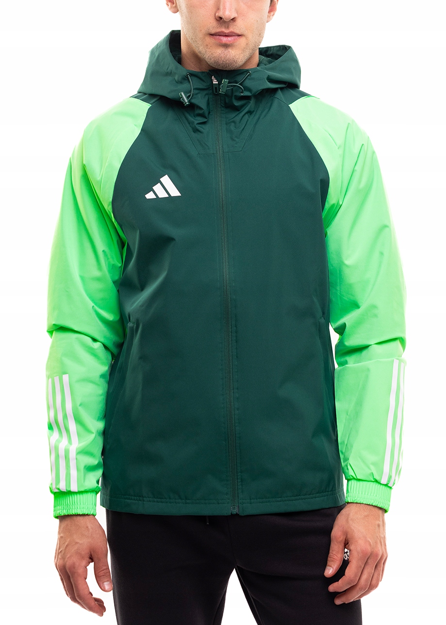 Pánská bunda adidas Přechodná jarní větrovka s kapucí Tiro 23 S
