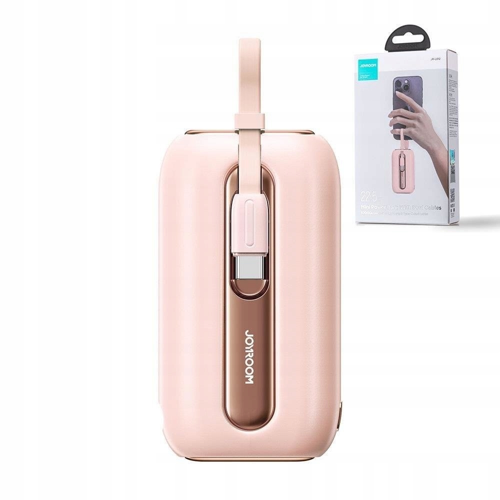 Powerbanka Colorful Series 10000 mAh 22.5 W s kabely Usb-c a iPhone Lightning