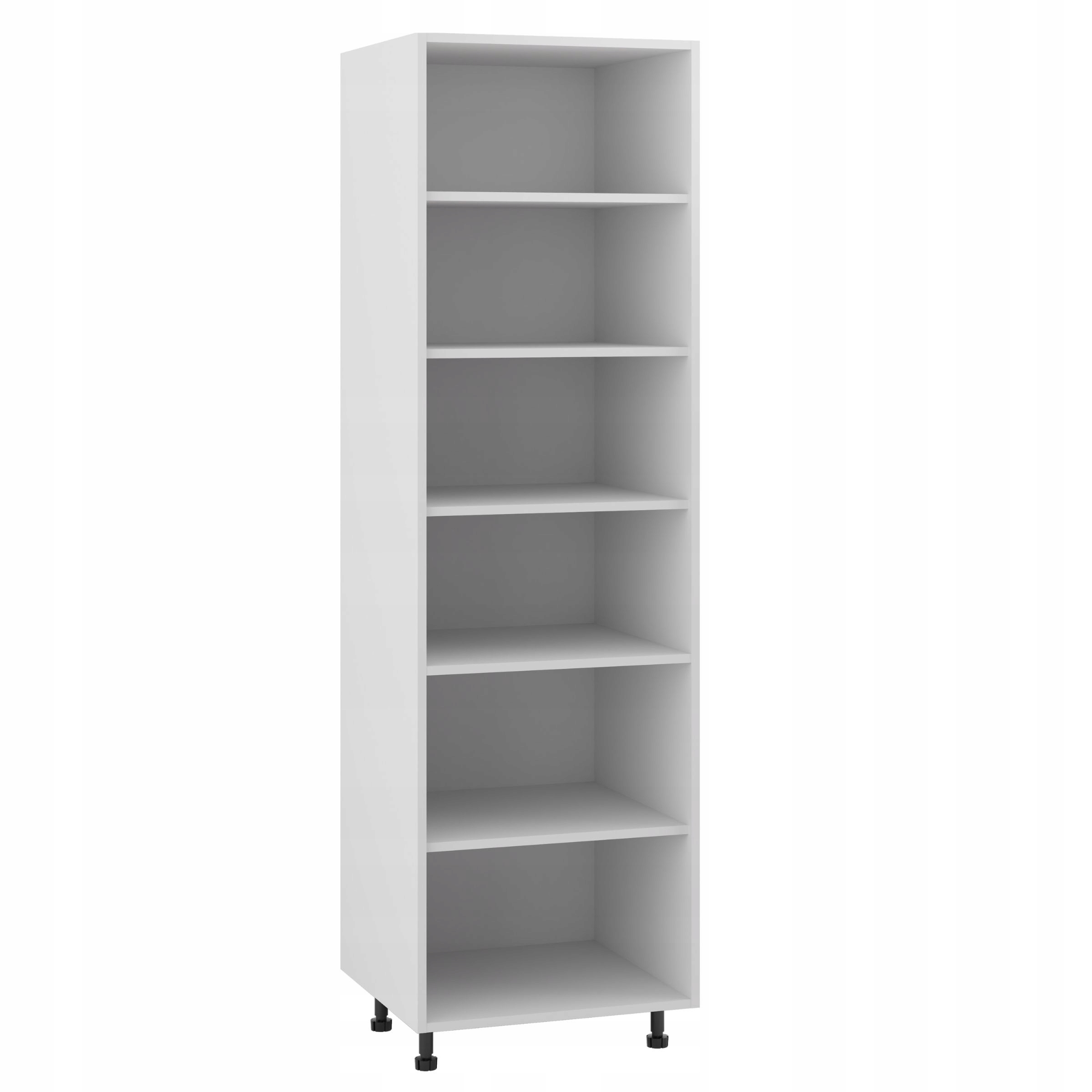 Korpus: bílá kuchyňská skříňka se spodním sloupkem 60/207 s příslušenstvím