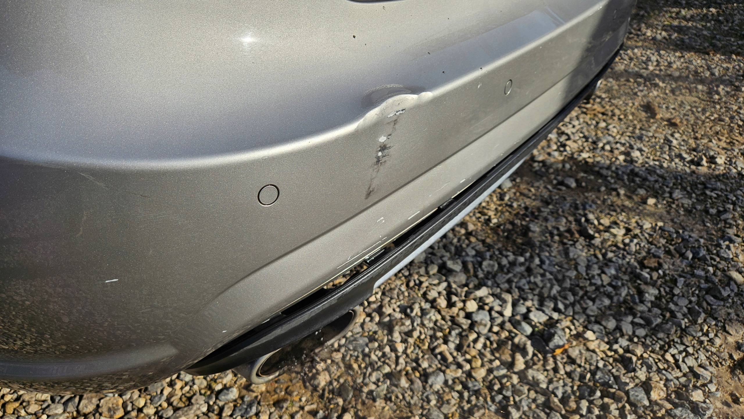 MERCEDES CL W216 complete bumper rear part PDC AMG colour 723