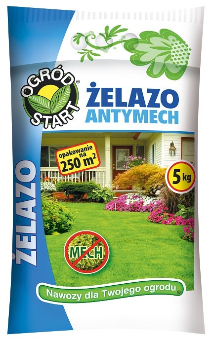 

Nawóz do trawników Antymech-Żelazo 5kg Ogród Start