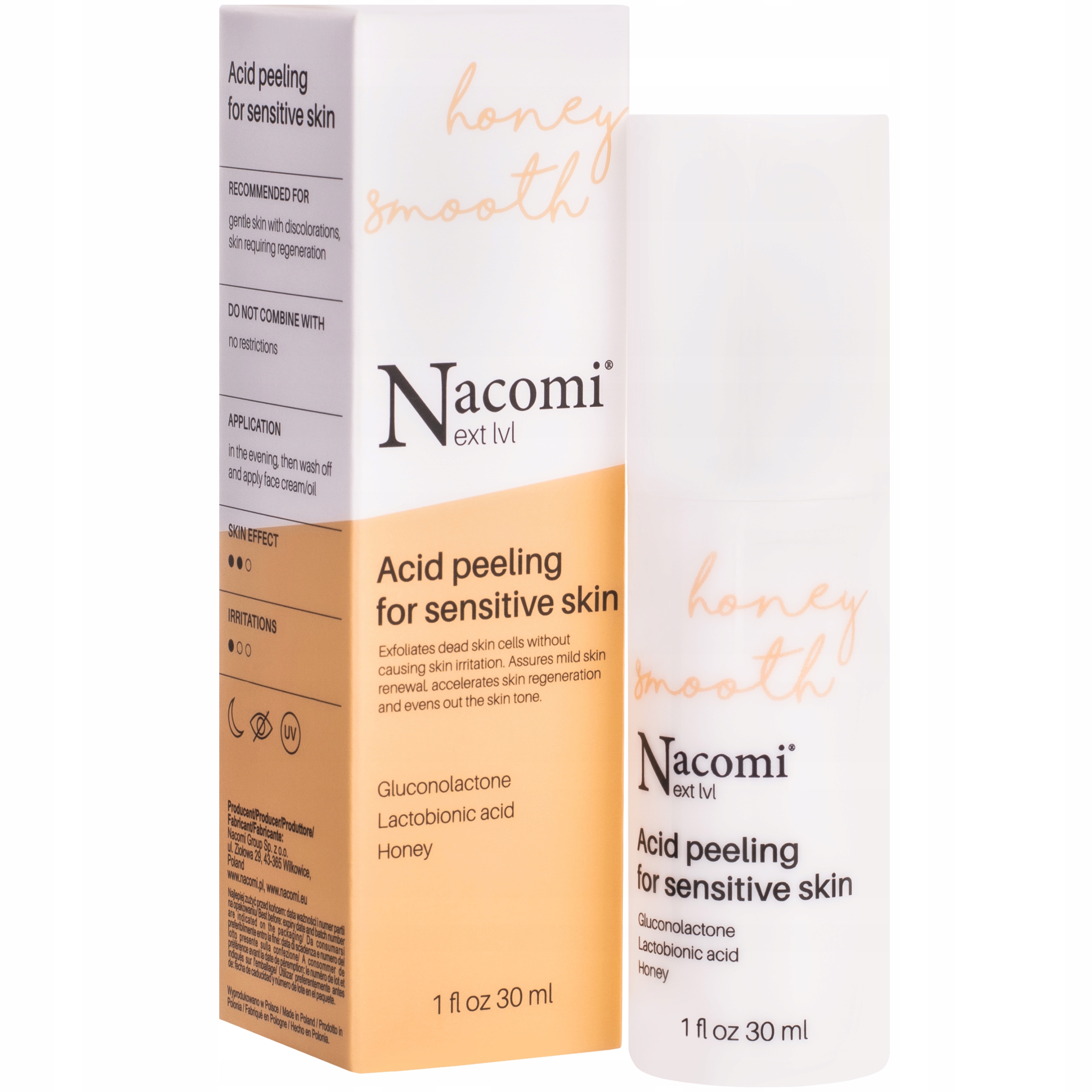 

Nacomi Next peeling kwasowy do cery wrażliwej 30ml
