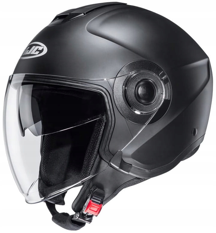 Hjc I40N Solid Semi Flat Black Motocyklová Prilba Otvorená Jet Black