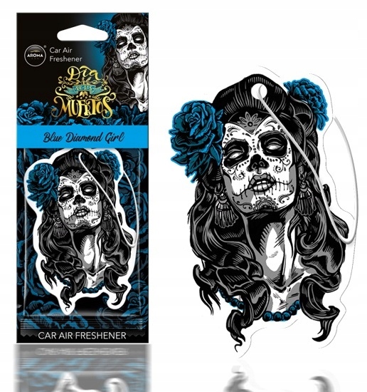 

Zapach do auta Muertos Blue Diamond Girl Daga