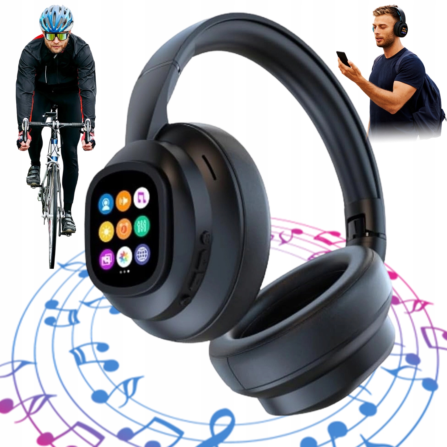 Bezdrátová Sluchátka Bluetooth 6.0 Sportovní Hovory Překladač 133 Jazyků