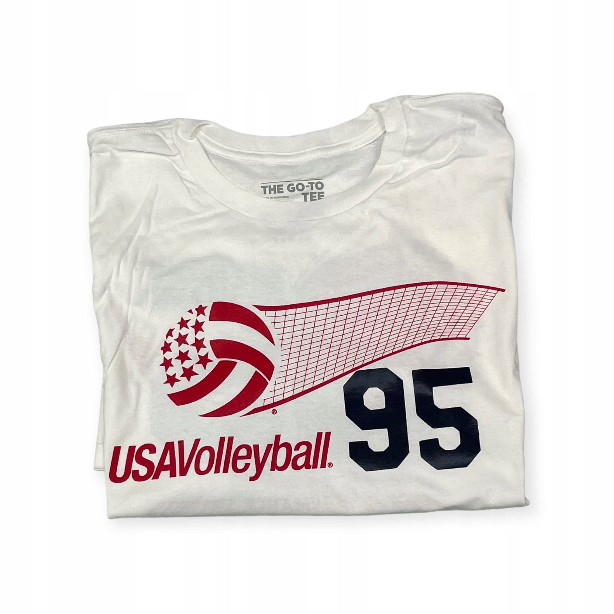Koszulka męska biała ADIDAS VOLLEYBALL USA M 95 Rozmiar M