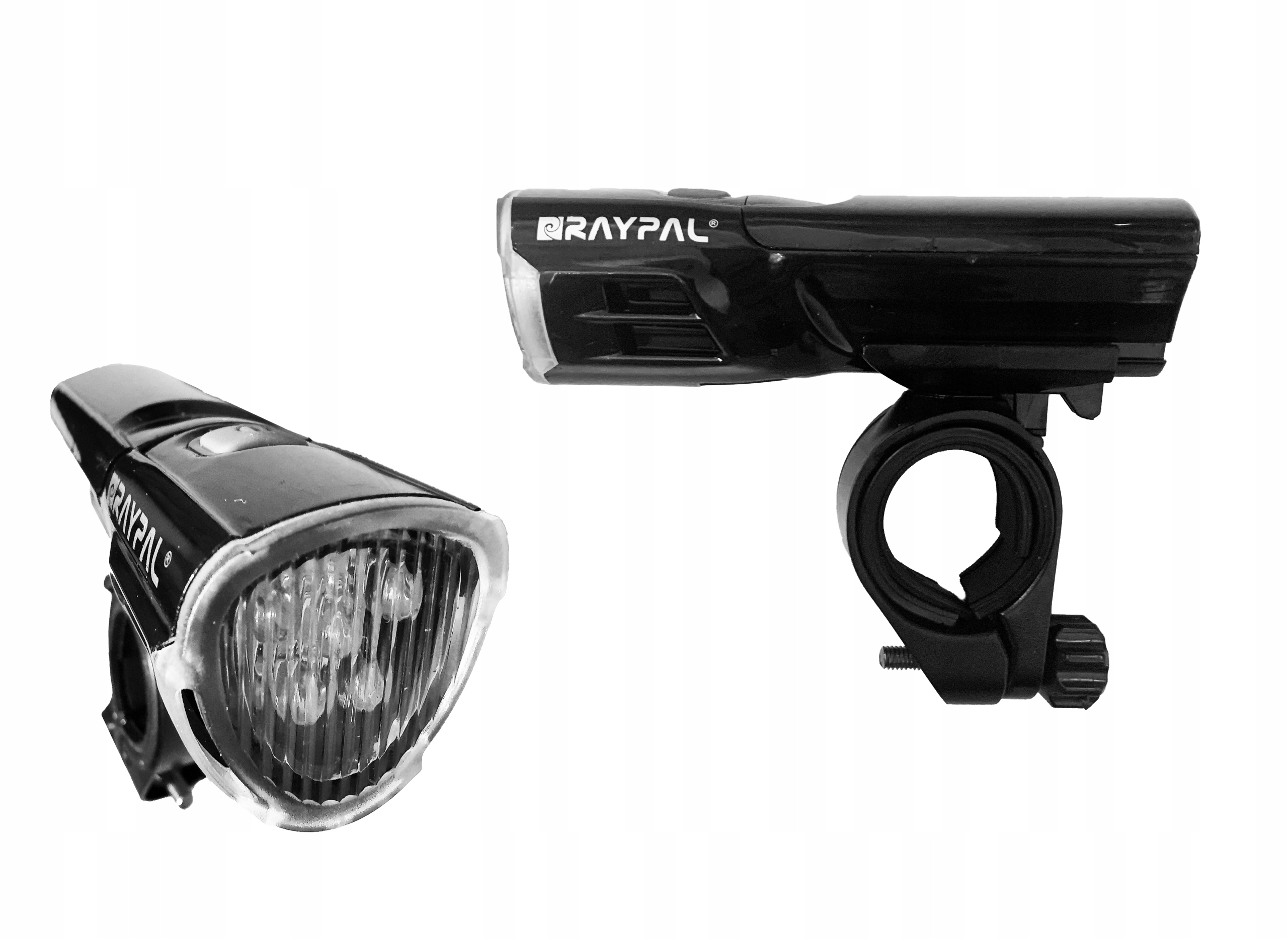 

Lampka latarka przód rowerowa 5x Led Mocna Cree