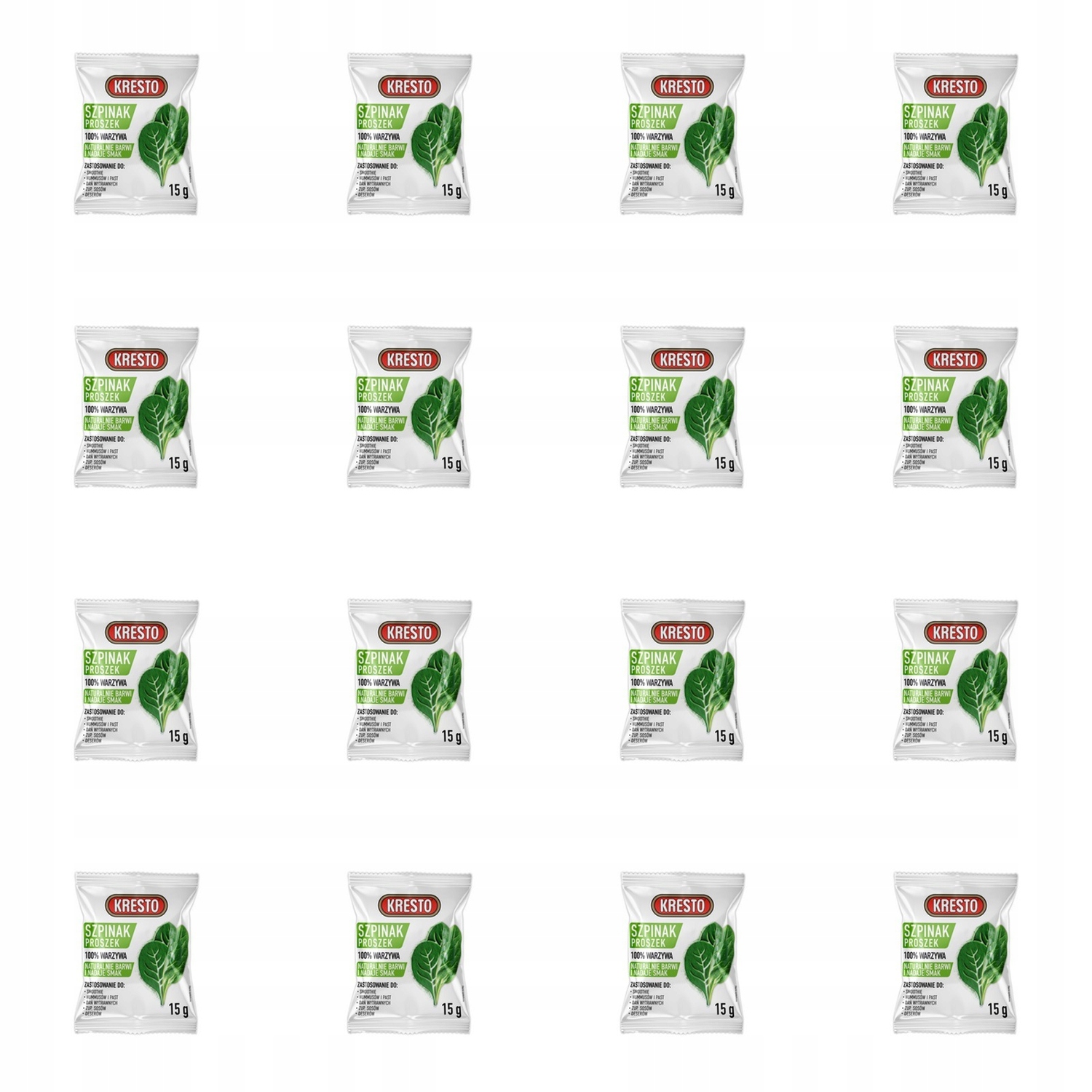 Levně 16 x 15 g Kresto Špenát prášek