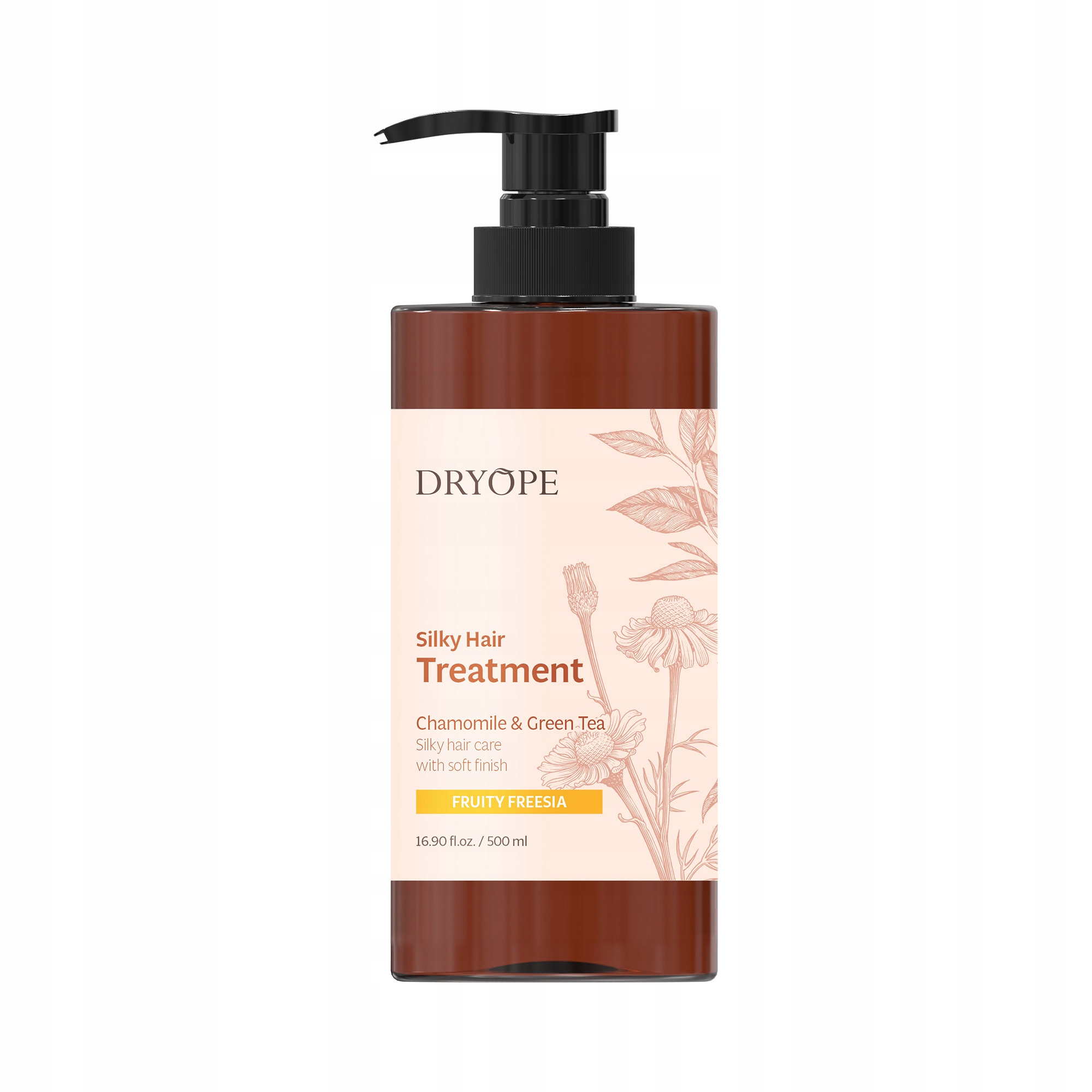 Dryope Silky Hair Vyživující maska na vlasy s vůní ovoce a frézie 500 ml