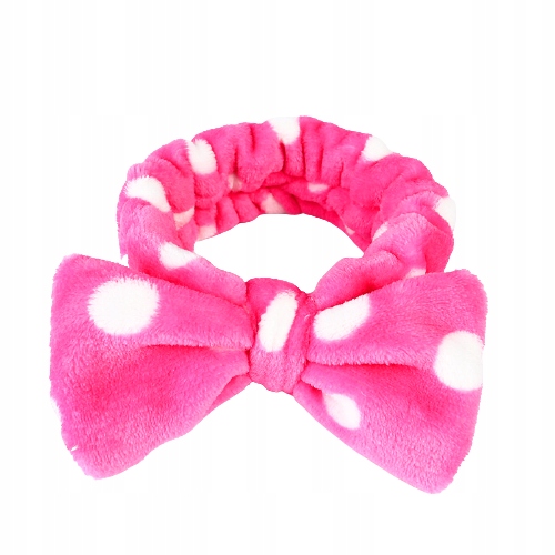 

Deni Carte Opaska Kosmetyczna Kokarda Ciemny Róż