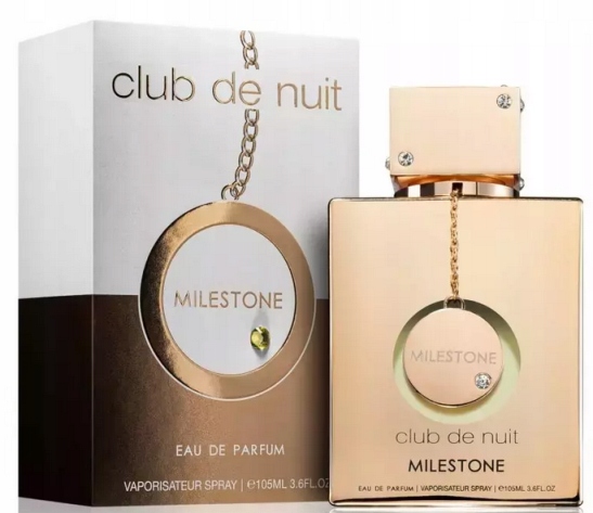 ARMAF CLUB DE NUIT MILESTONE 105ML WODA PERFUMOWANA PERFUMY DAMSKIE