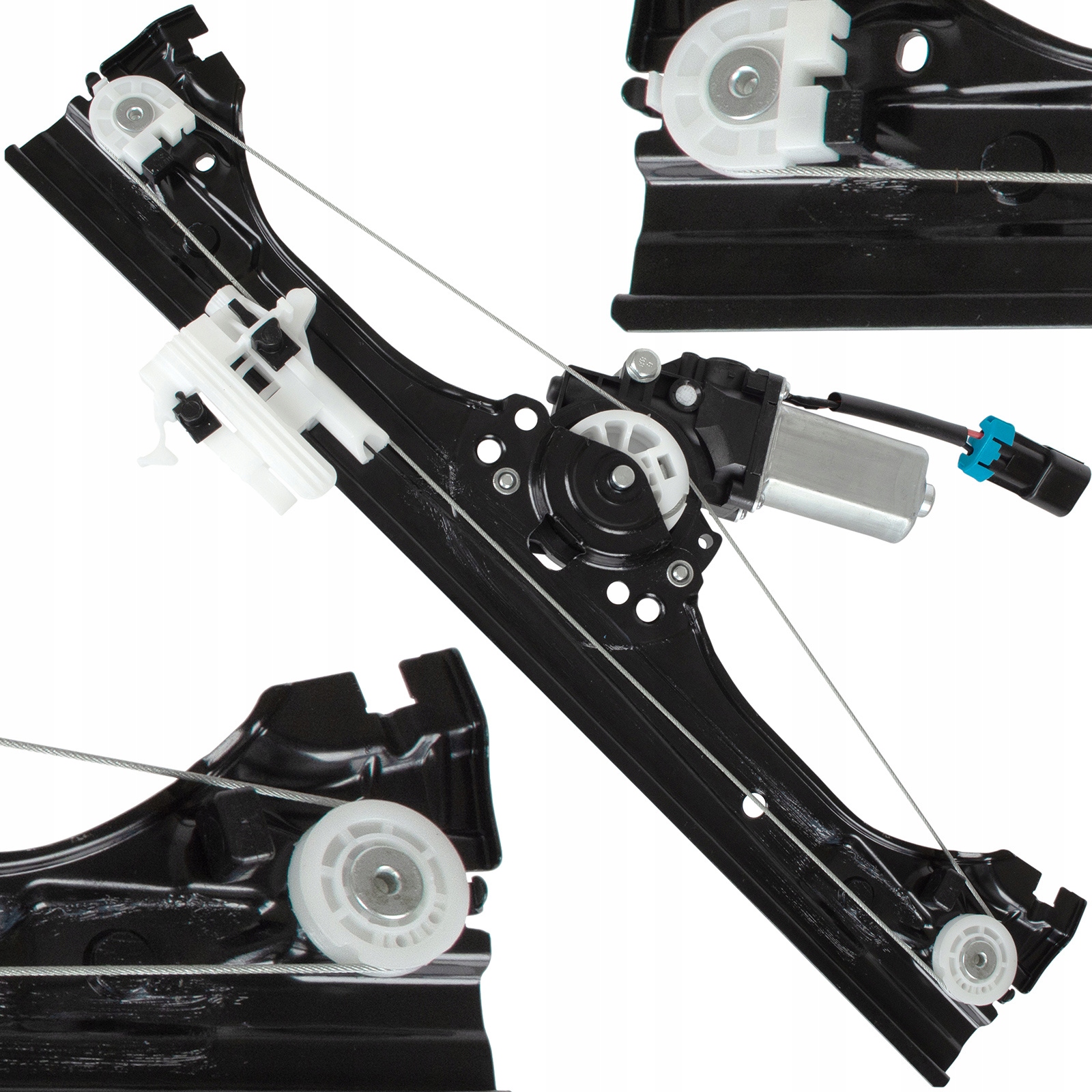 Mechanismus Skla Levý Přední Motor Pro Fiat 500 2007+