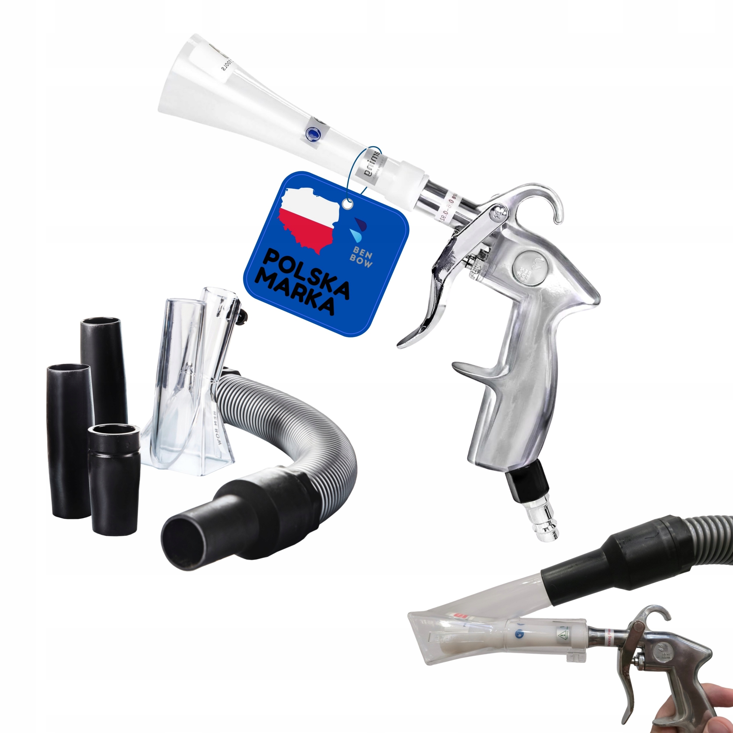 Čisticí pistole Benbow Classic s adaptérem pro vysavač
