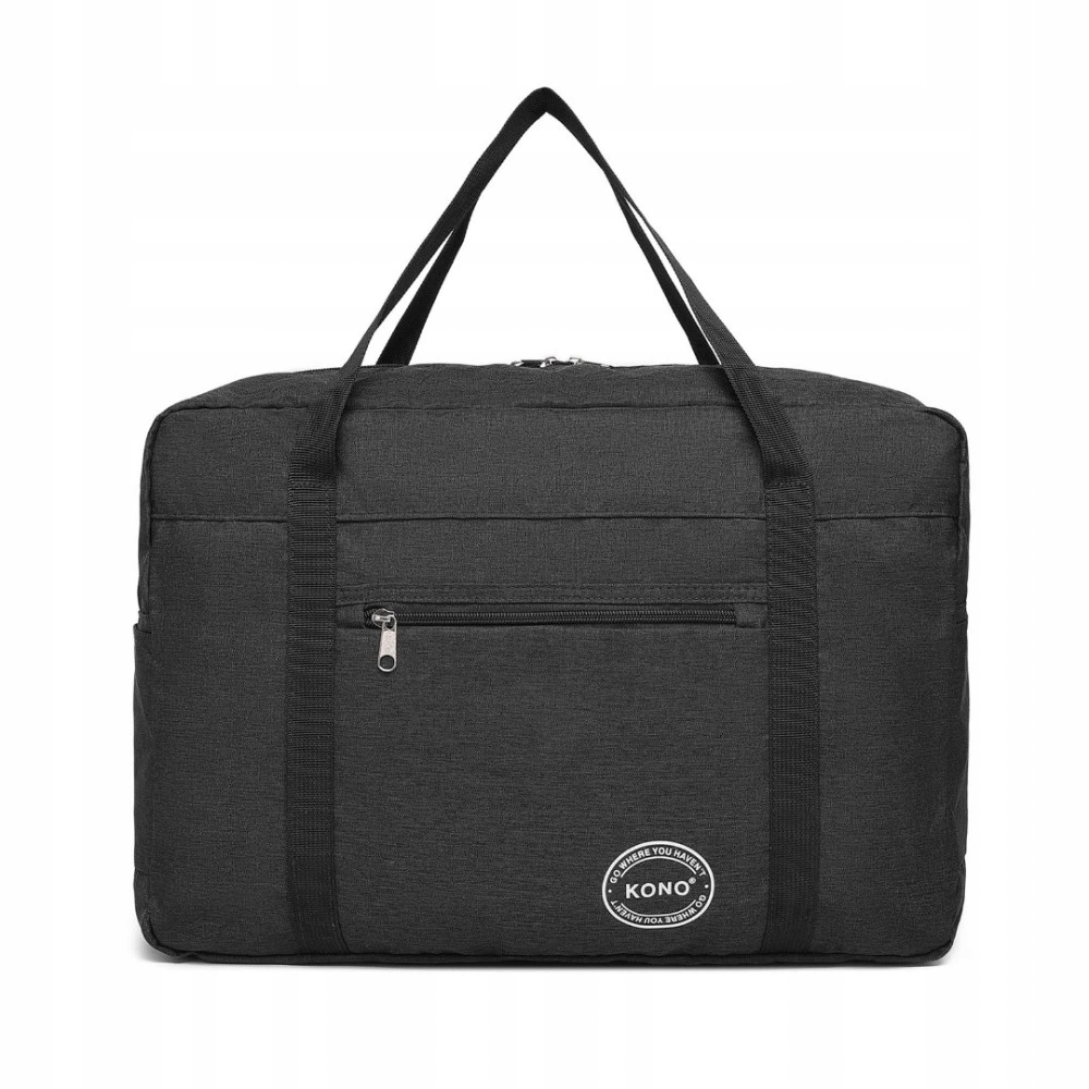 Kono Składana, wodoodporna torba podróżna 20L czarna EQ2308