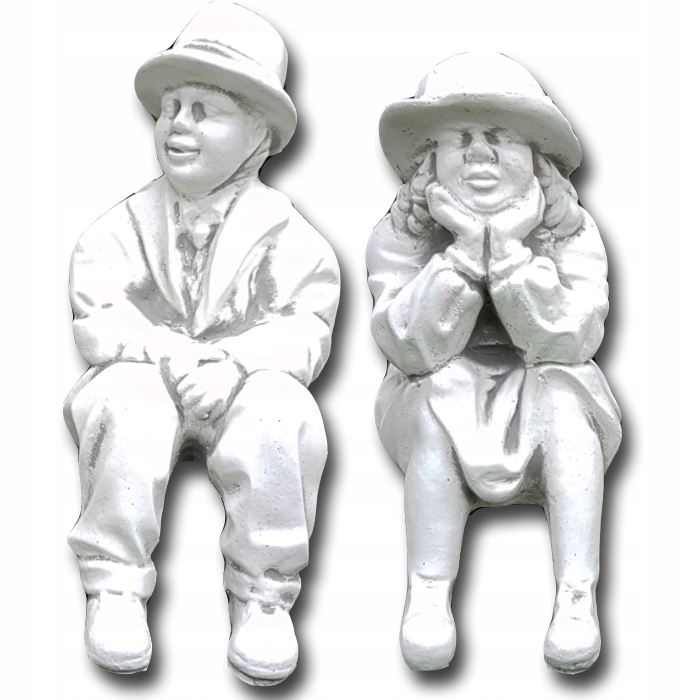 Figurky zahrady betonu dědeček babička pár dekorace