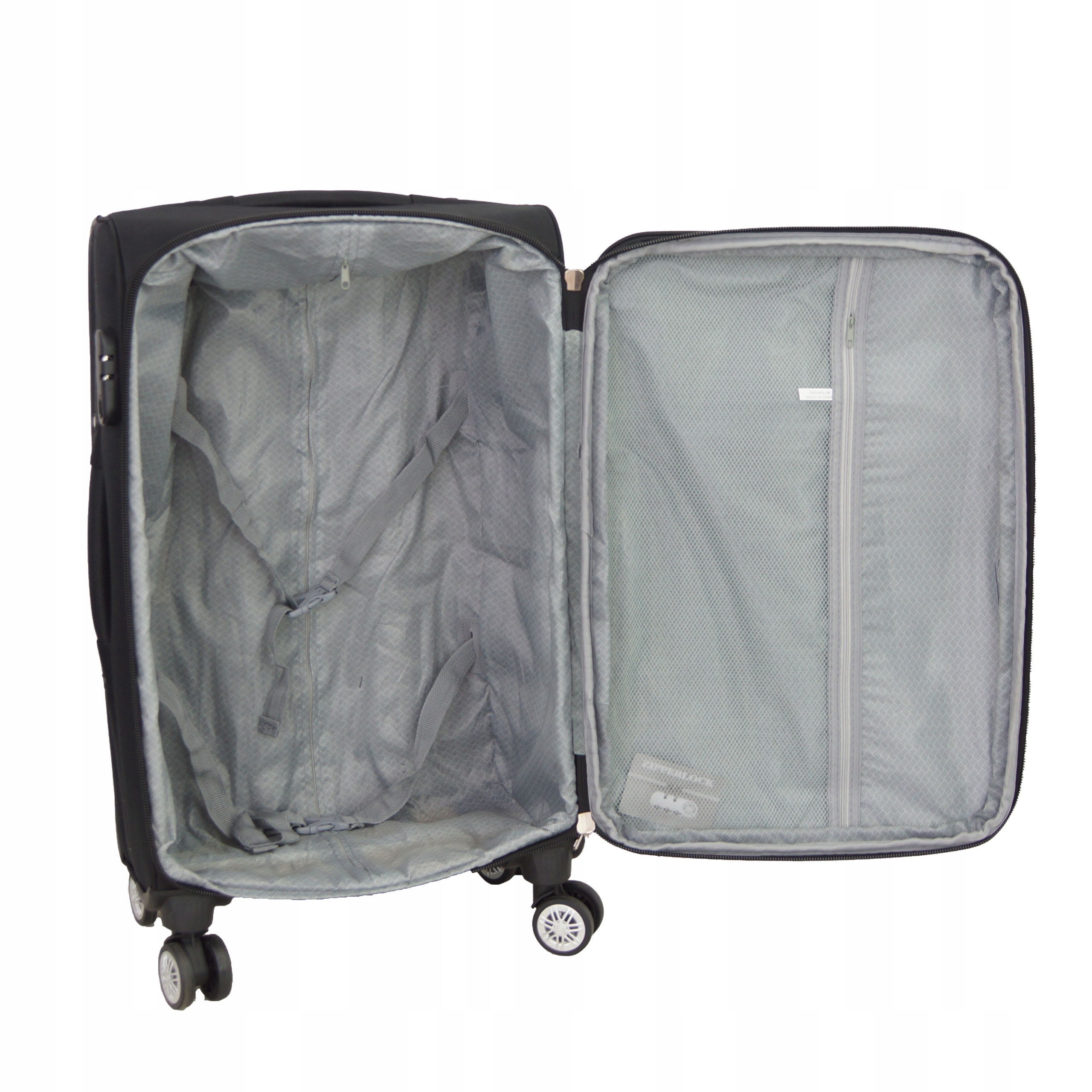 WALIZKA DUŻA NA KÓŁKACH PODRÓŻNA 1700 MIĘKKA MATERIAŁOWA TORBA BAGAŻ Marka Gravitt