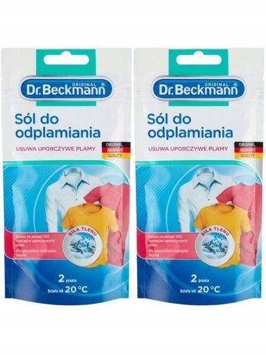 Levně 3x Dr. Beckmann Sůl na odstraňování skvrn pro praní 2x80 g