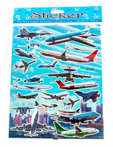 Naklejki dinozaury v1, format 20x25cm, nalepki. Płeć chłopcy dziewczynki