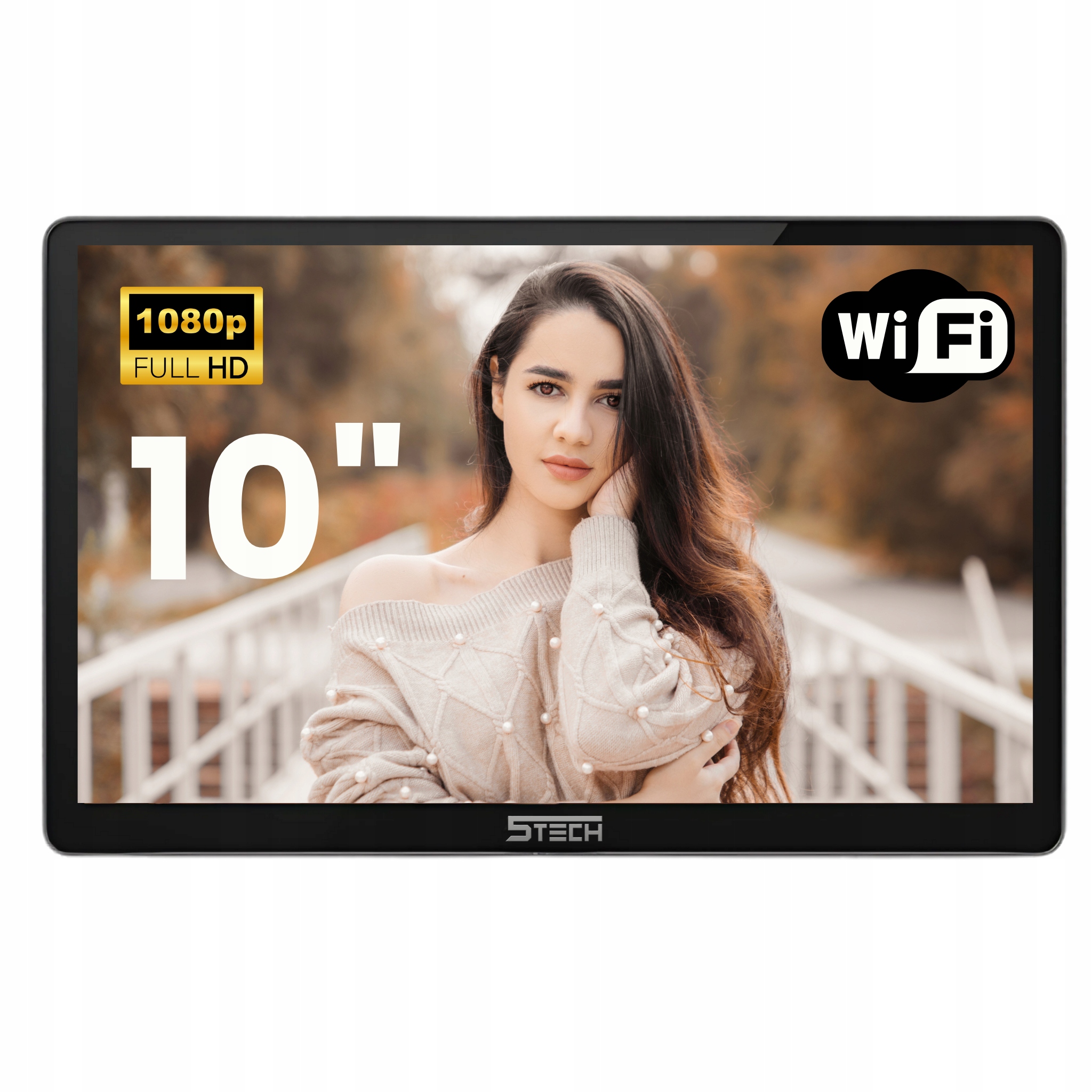 Monitor wideodomofonu 5TECH Verus Plus 10cali dotykowy ekran Ips Czarny