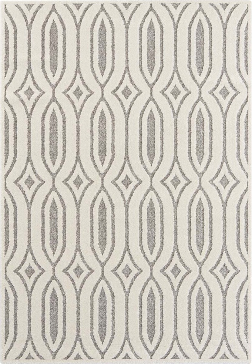 Krémový koberec s vzorem Samayi 80 x 150 cm