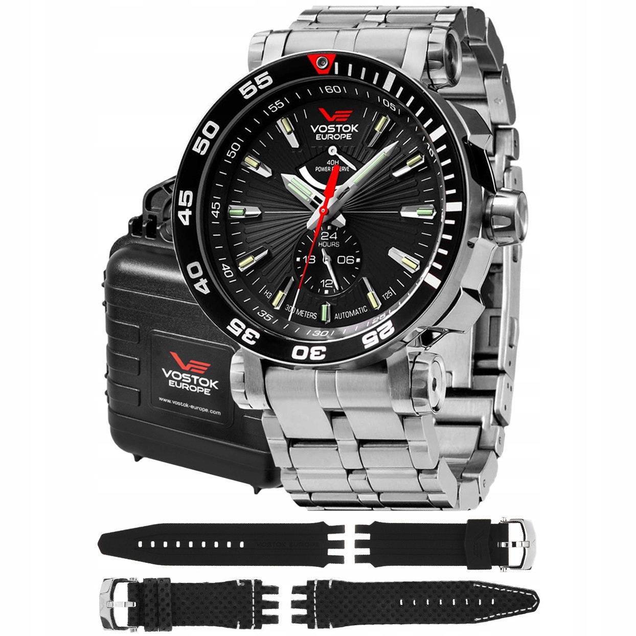 Pánské Hodinky Vostok Europe YN84-575A538B stříbrné