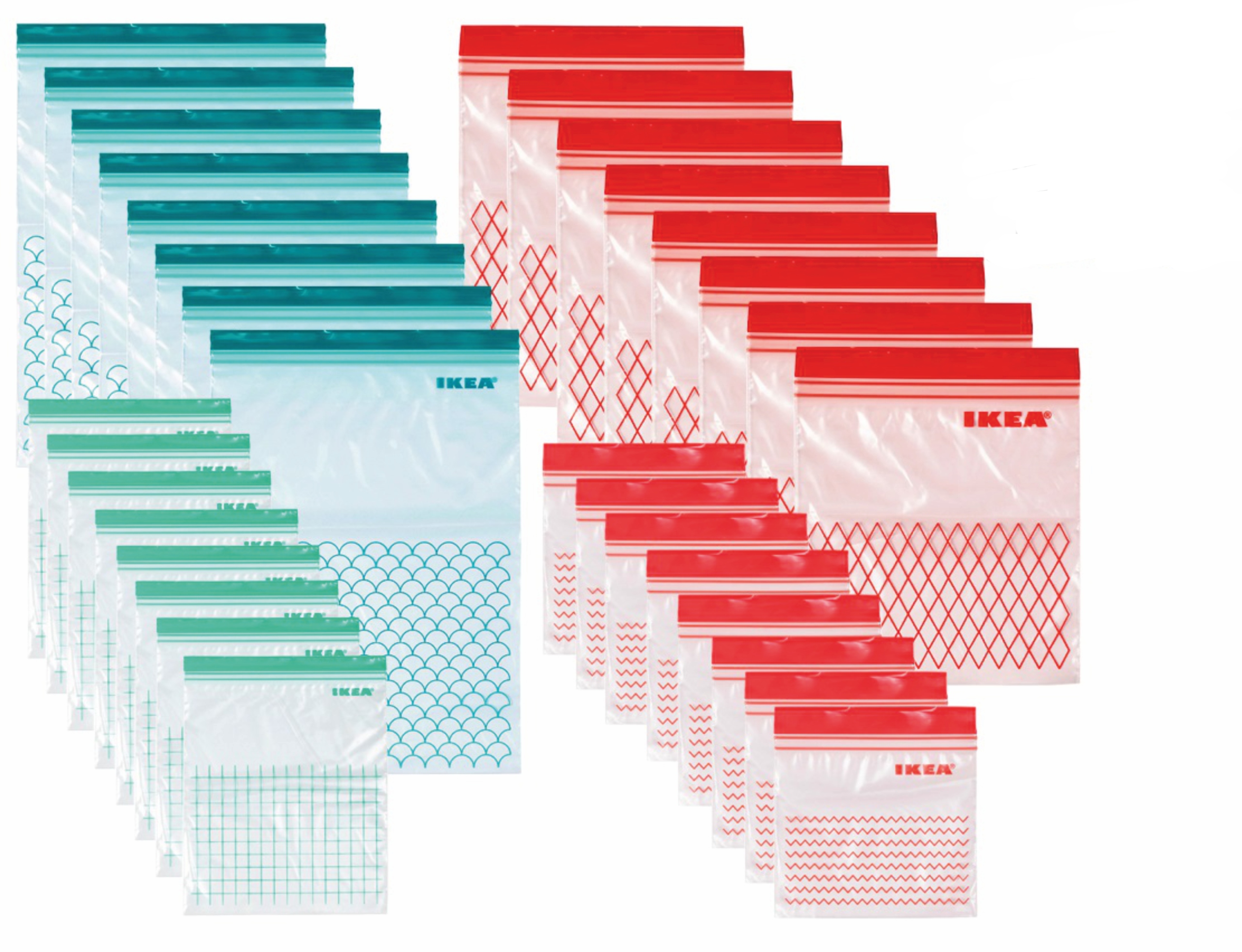 

Ikea Istad Woreczki Torebki Strunowe Żywność 90szt