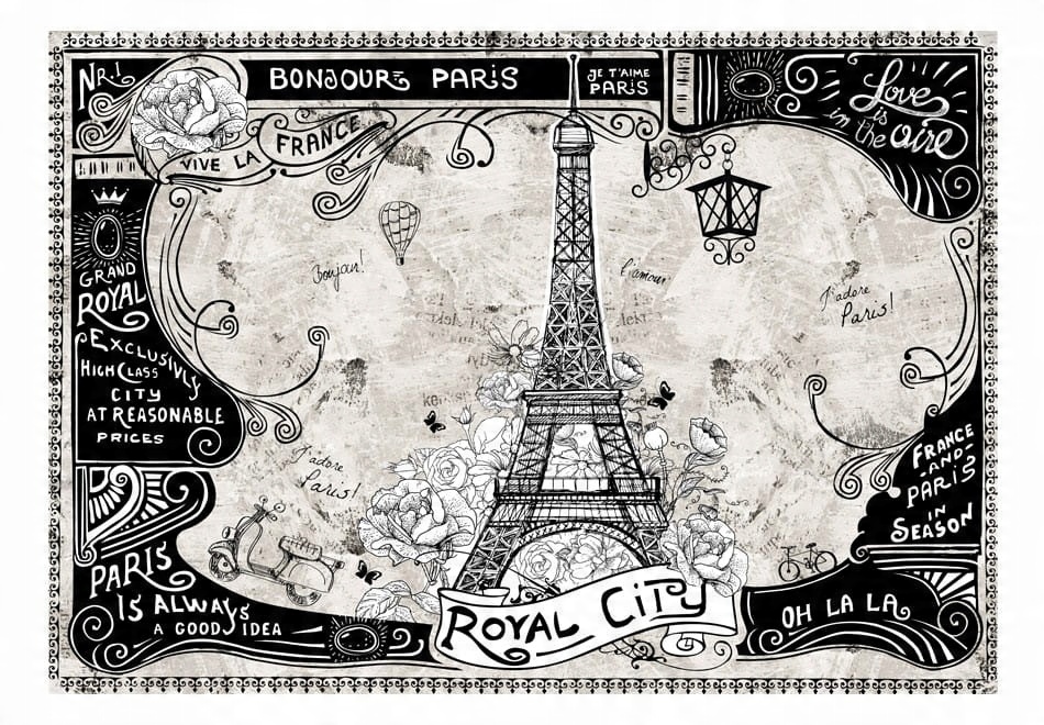 

Fototapeta - Bonjour Paris - 400X280