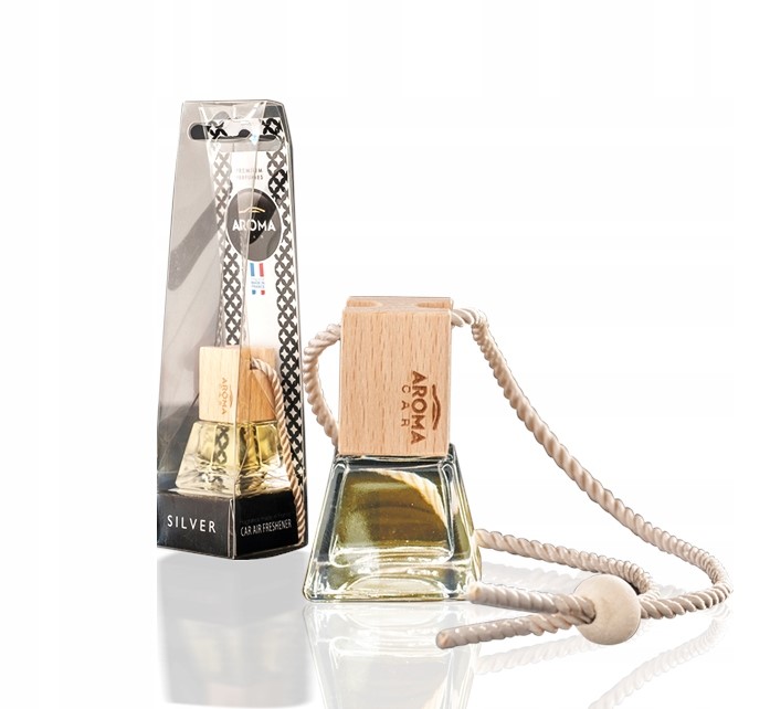 

Aroma Car Prestige Wood Silver Butelka odświeżacz