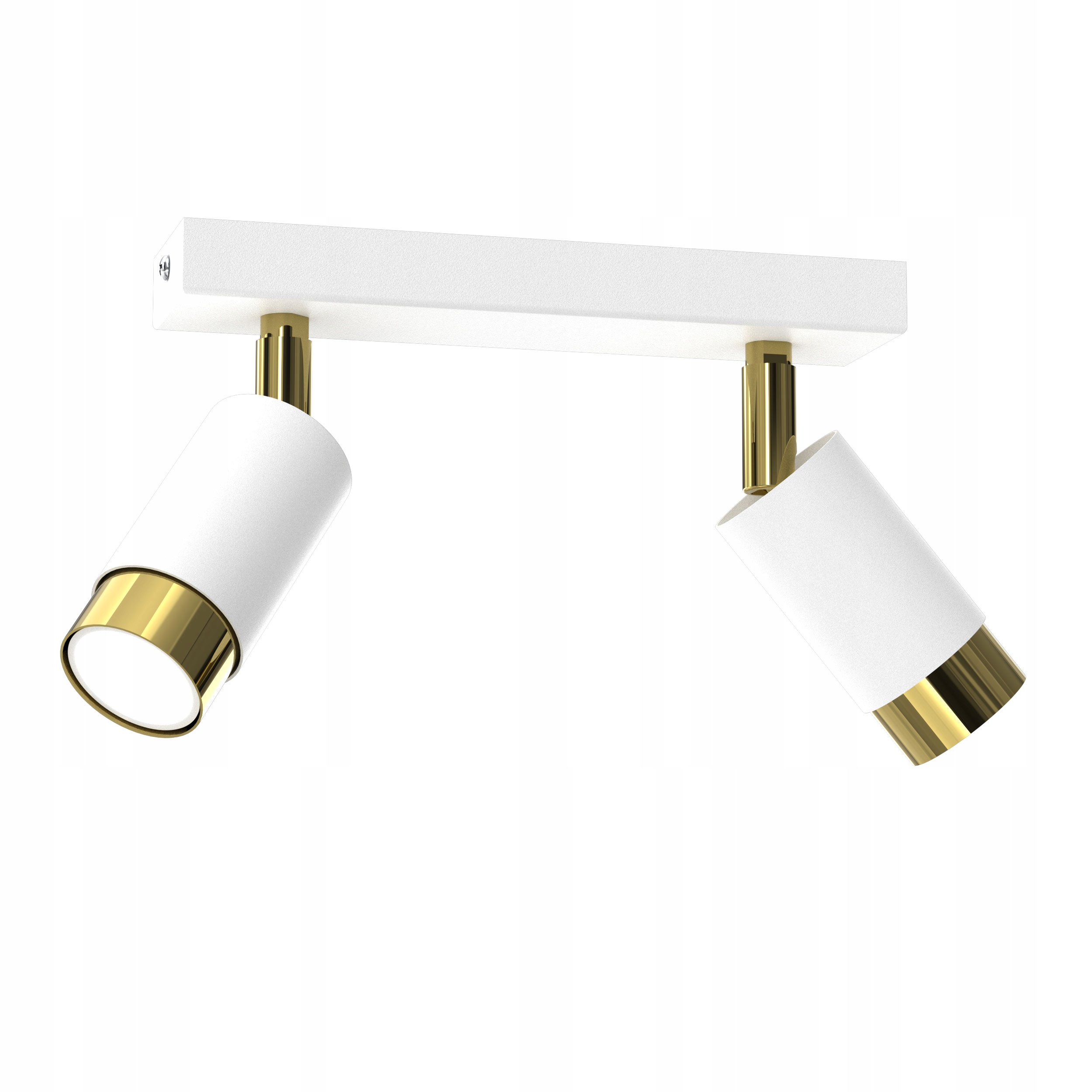 

Lampa Sufitowa Reflektory Spot Regulowane Złote