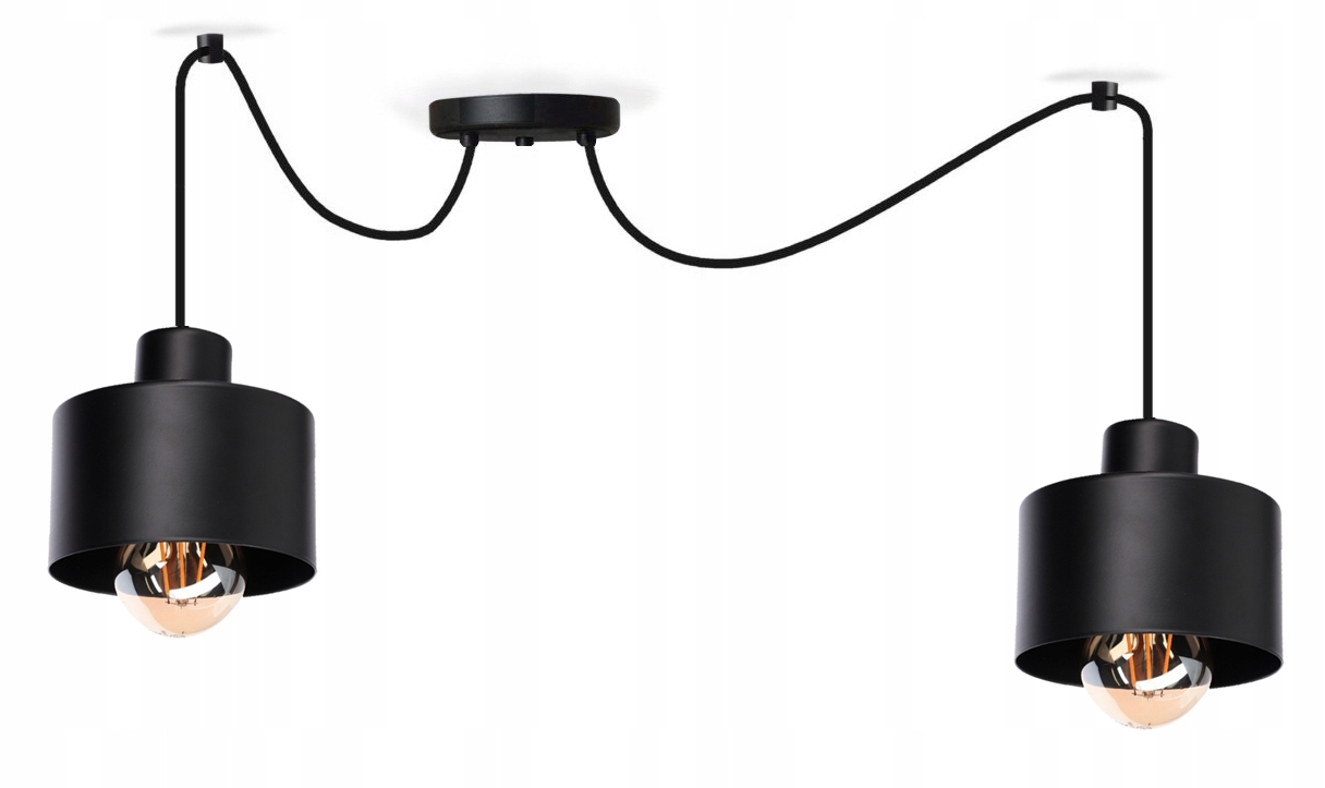 

Lampa Wisząca Loft 2 Pająk Vintage Żyrandol Led