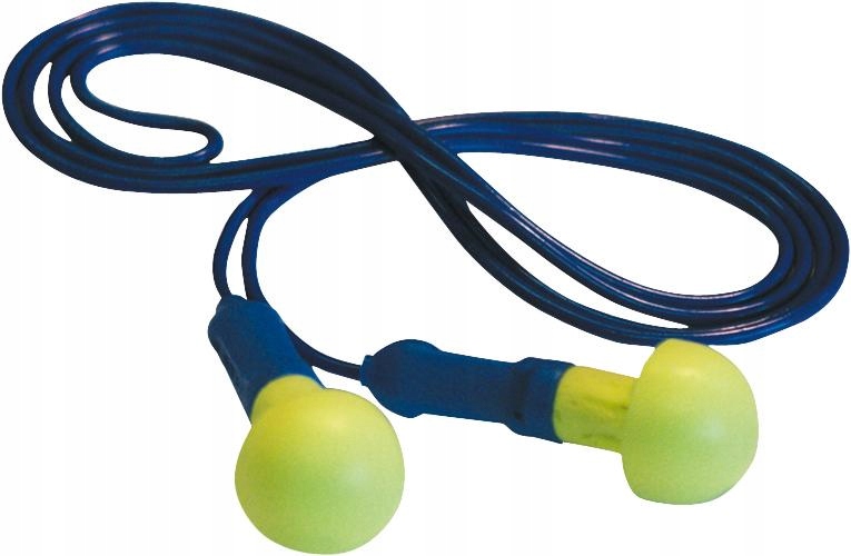 Špunty do uší s lankem 100par 3M Ear Push In