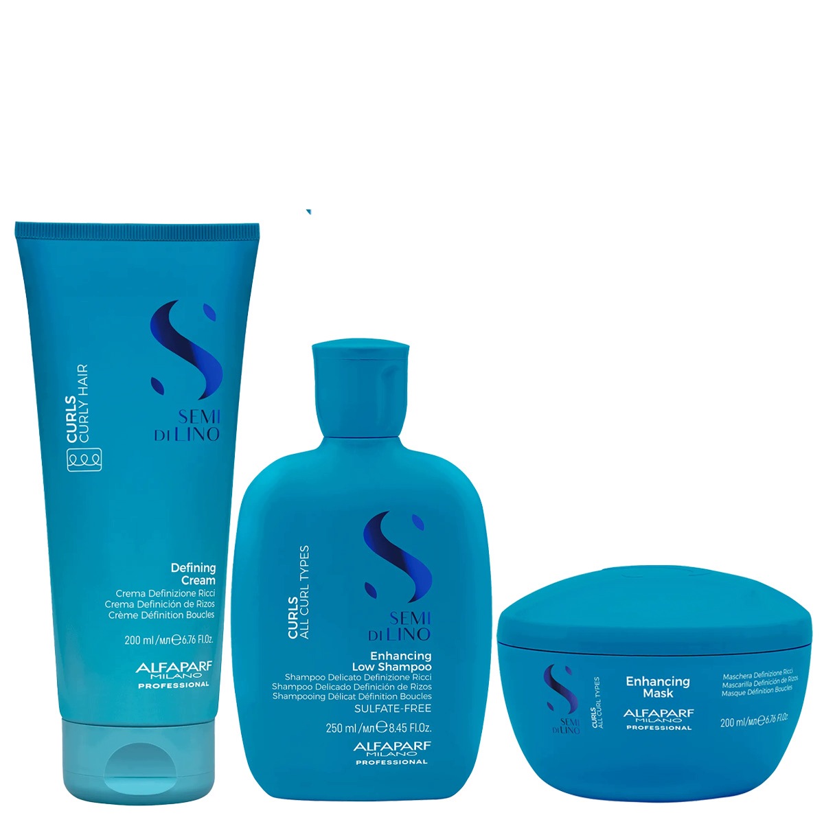 Alfaparf Semi di Lino Curls Enhancing sada pro kudrnaté vlasy