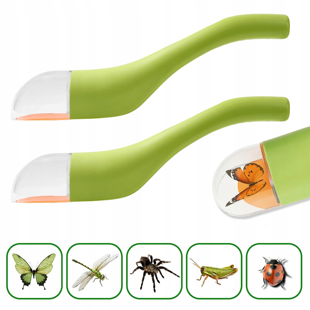 Levně Chytač hmyzu pro děti 2ks Pozorovací nádoba