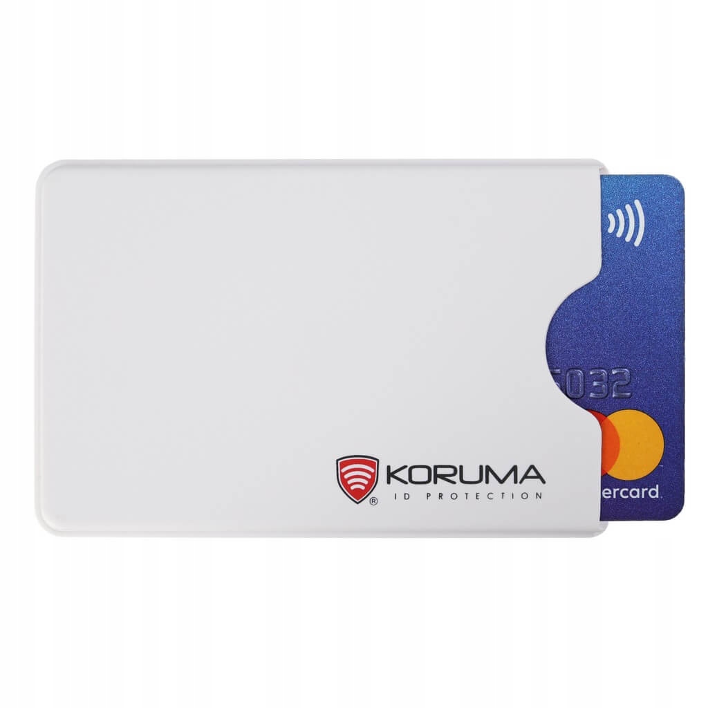 

Etui Antykradzieżowe Plastikowe Karty kredytowe B