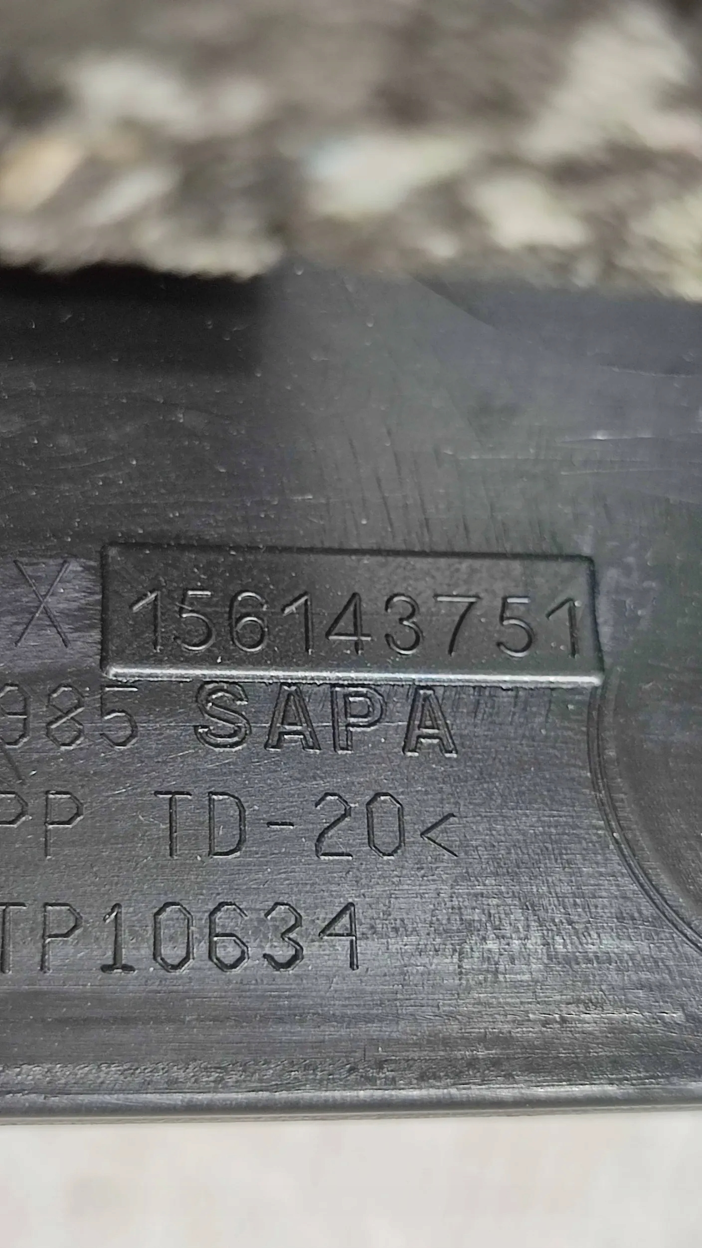 Alfa Romeo Stelvio 2.0T 21r. moulding threshold right front