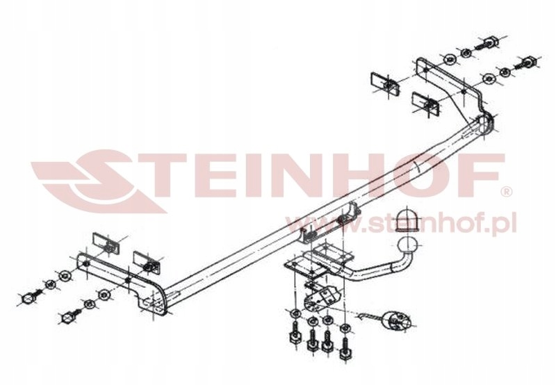 S-285/STE HAK HOLOWNICZY SKODA FELICIA 02/1995-200 Producent Steinhof