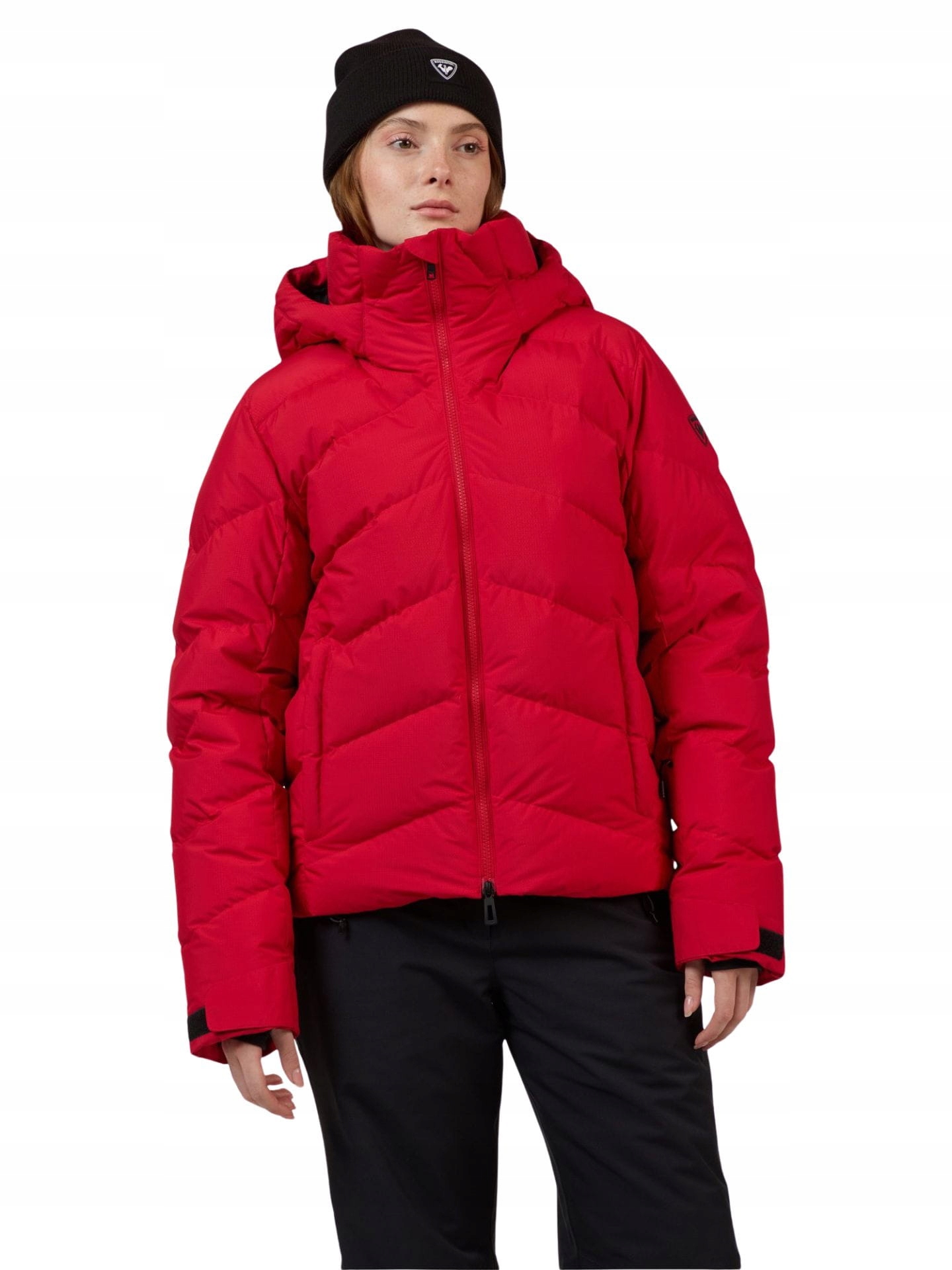 Kurtka narciarska damska Rossignol Wispile Ripstop Down Ruby Red M