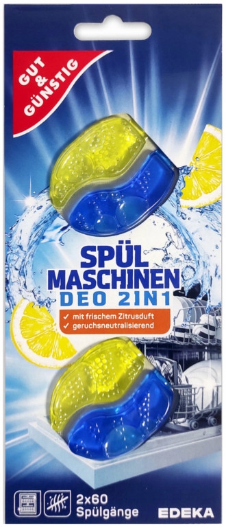 

2x G&g zapach do zmywarki 2w1 citrus lemon