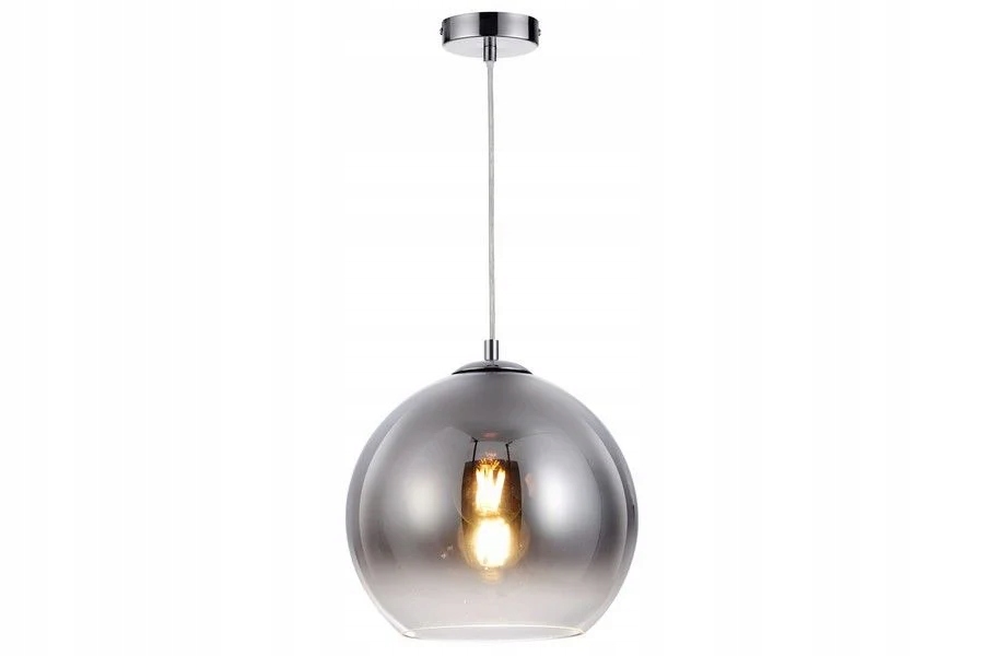 Reality Závesná lampa Castilo chrómovaná Ø25 cm, 1xE27, 40 W, nastaviteľná