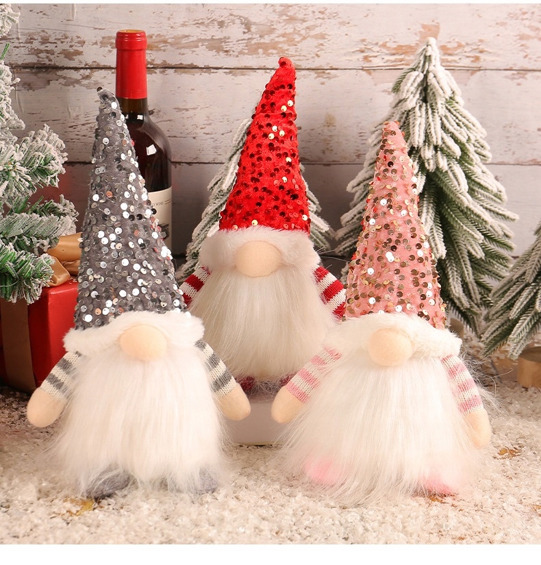 SKRZAT KRASNAL GNOM ŚWIĄTECZNY MIKOŁAJ *LEDOWY* ŚWIECĄCY Marka inna