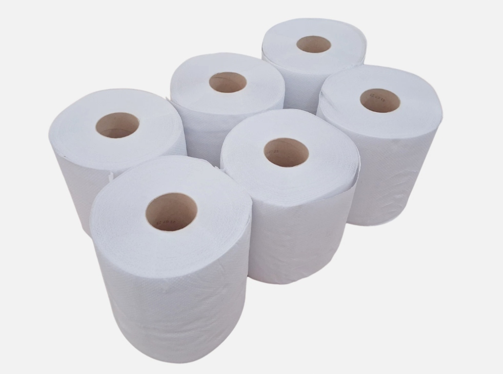 Czyściwo papierowe w rolce Czyściwo przemysłowe papierowe w rolce 6x120