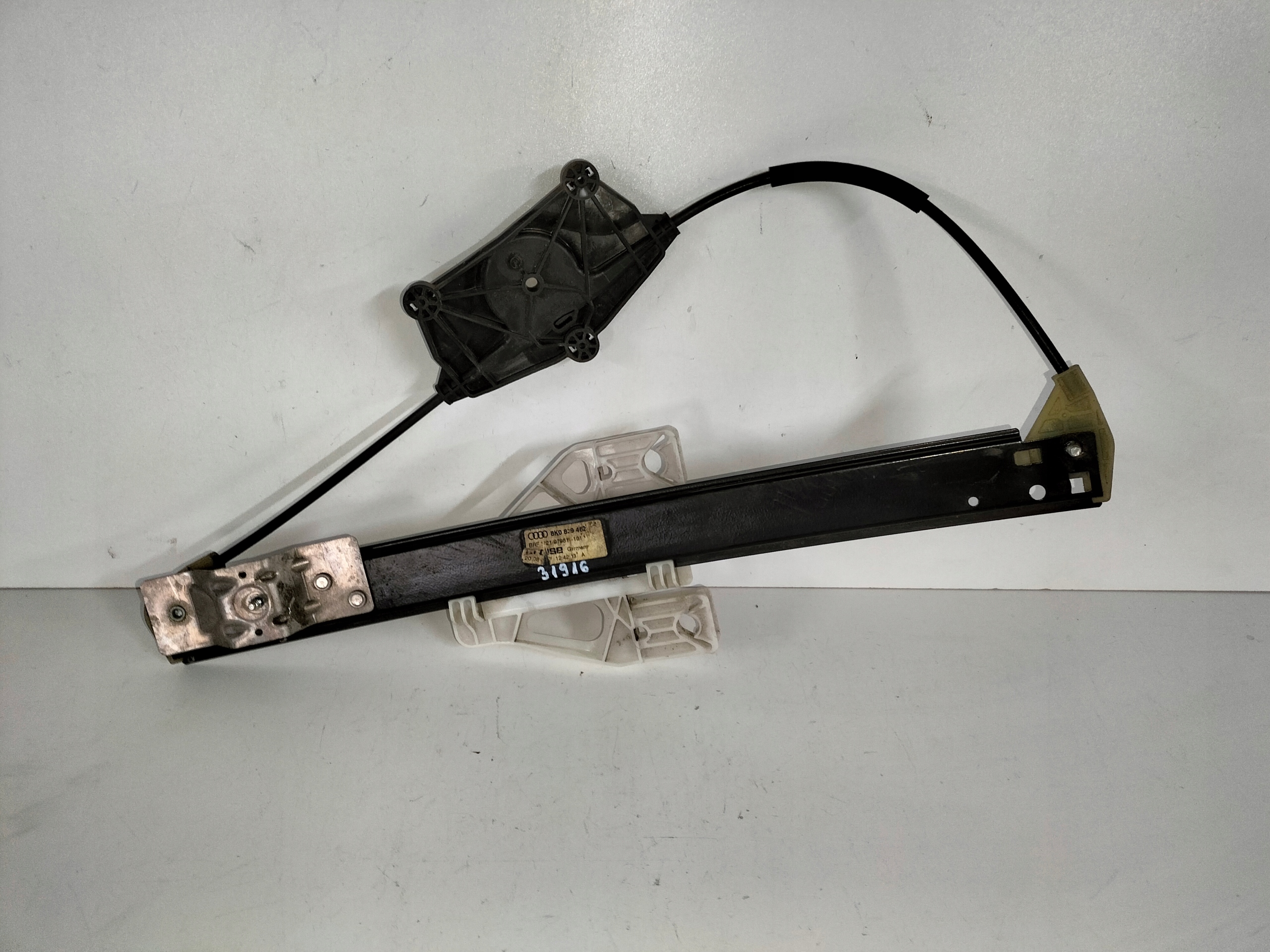 window regulator rear rear part right AUDI A4 B8 07-15 without silniczka