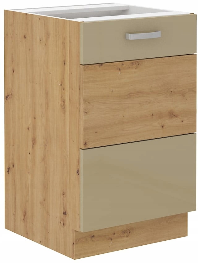 Kuchyňská Skříňka Pod Dřez 50 CM Přední Část Mdf Cappucino